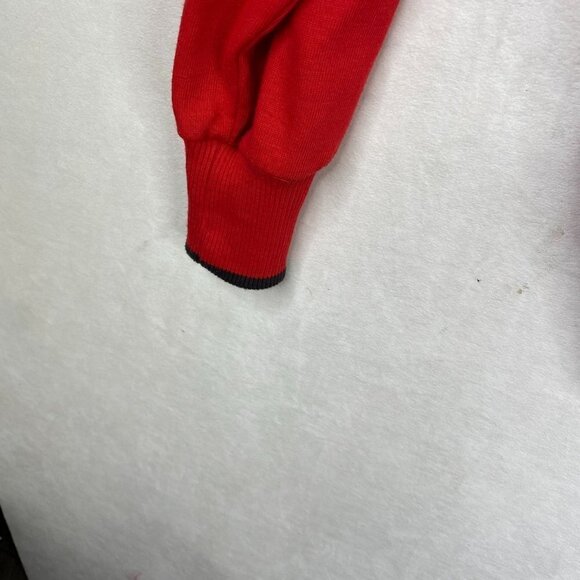 Halston III  Women's Red Snap Down Medium Weight Sweater-Medium - Picture 6 of 7